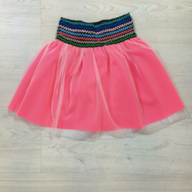 Neon & tule skirt