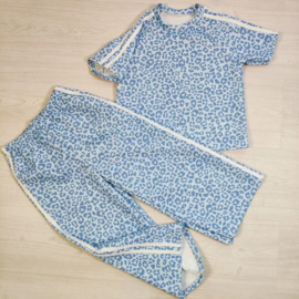 Leopard Chill Outfit - blauw