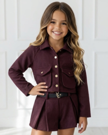 Chic & beautiful set - bordeaux