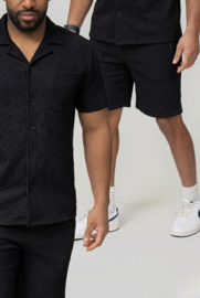 Zigzag twinning set - zwart