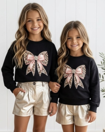 Wild Bow Sweater - zwart