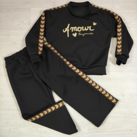 Amour Toujours Tracksuit - zwart