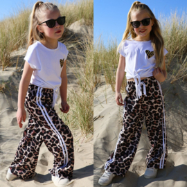 Heart & leopard set - bruin