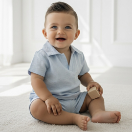 Calm days boys set - blauw