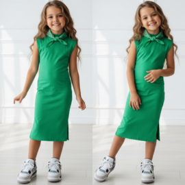 Bandana dress - lichtgroen