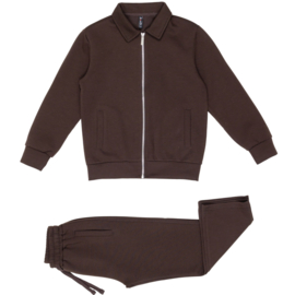 All Brown Tracksuit
