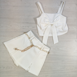 Bella Bow Outfit - wit