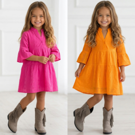 Summer Whisper Dress - roze of oranje