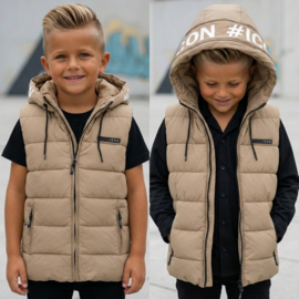 Light Icon bodywarmer - beige