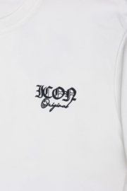 Icon teddy longsleeve - wit