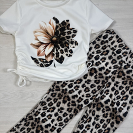 Safari flower set - wit