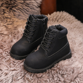 Warm timby boots - Black