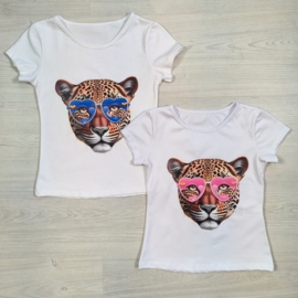 Sunglasses & leo tee