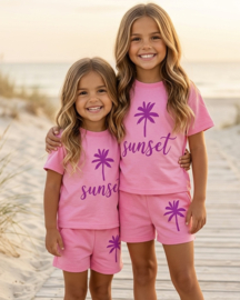 Sunset Palm Set