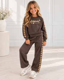 Amour Toujours Tracksuit - bruin (verzenddatum 9 okt)