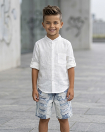 Summer Chic Boys Blouse - wit