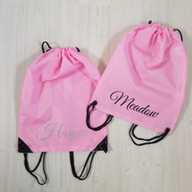 Roze gymtas  (gepersonaliseerd)