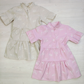 Broderie Collar Dress (verzenddatum 21 apr)