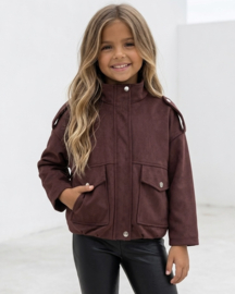 Urban Suède Jacket - Bordeaux