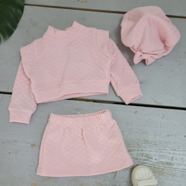 Quilted baby set