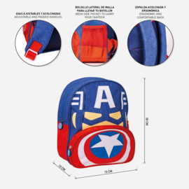 Kids Backpack Denimlook Captain America