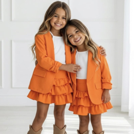 Diva Ruffle Skort - oranje