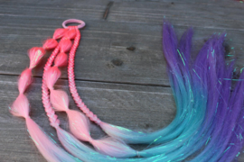 Bubble braids - #03 pink/blue