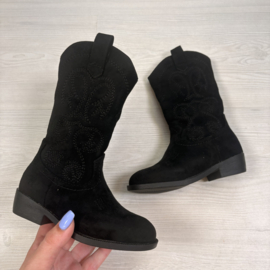 Western Cowgirl Boots - zwart