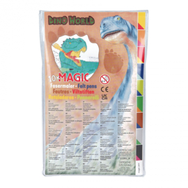 Dino World magic dubbele stiften 10 stuks