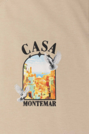 Montemar coastal Twinning tee - beige (verzenddatum 21 apr)