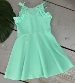 Bow back dress - Mint