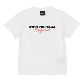 Icon truck bear tee - wit