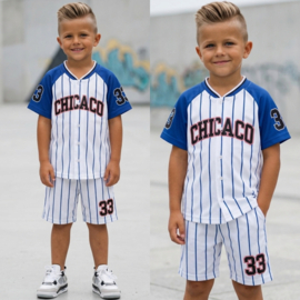 Chicago Pinstripe Outfit - wit