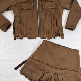 Wild West Fringe Set - bruin