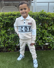 Icon polo sport set - beige