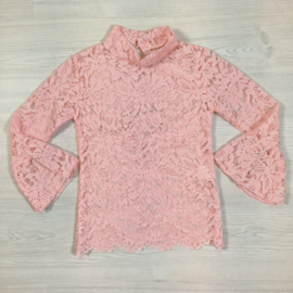 Only lace top - roze