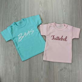 Tuttebel tee pink glitter Shortsleeves