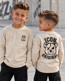 Icon original bear longsleeves - beige