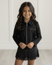 Wild West Fringe Set - zwart
