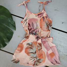 Tropic jumpsuit - coral