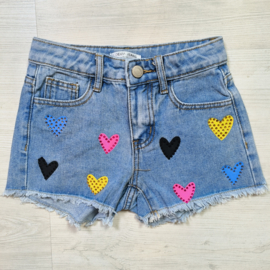 Bling heart short