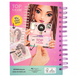 TOPModel notitieboek met selfie notes CANDY CAKE