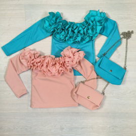 Spring bagged top - 2 colors
