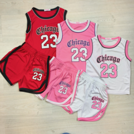 Girly Chicago basketball set