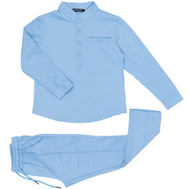 Blouse & pantalon set - blue