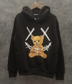 Graphic bear hoody