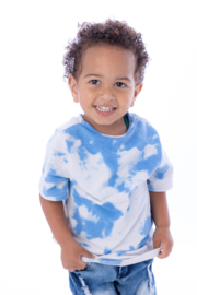 Blue Cloudy boy tee