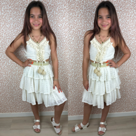 We're going to Ibiza set - beige