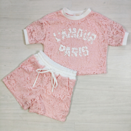L’Amour Lace Set - roze