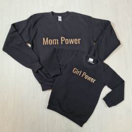 Leopard Mom Power sweater